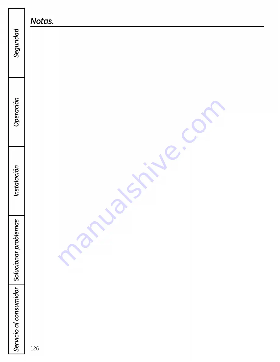 GE PFSW2MIXASS and Скачать руководство пользователя страница 126