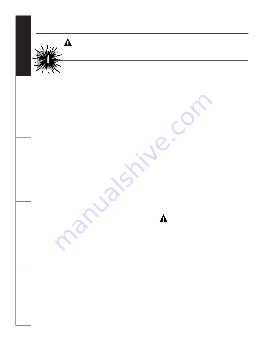 GE PGS908SEM1SS User Manual Download Page 50