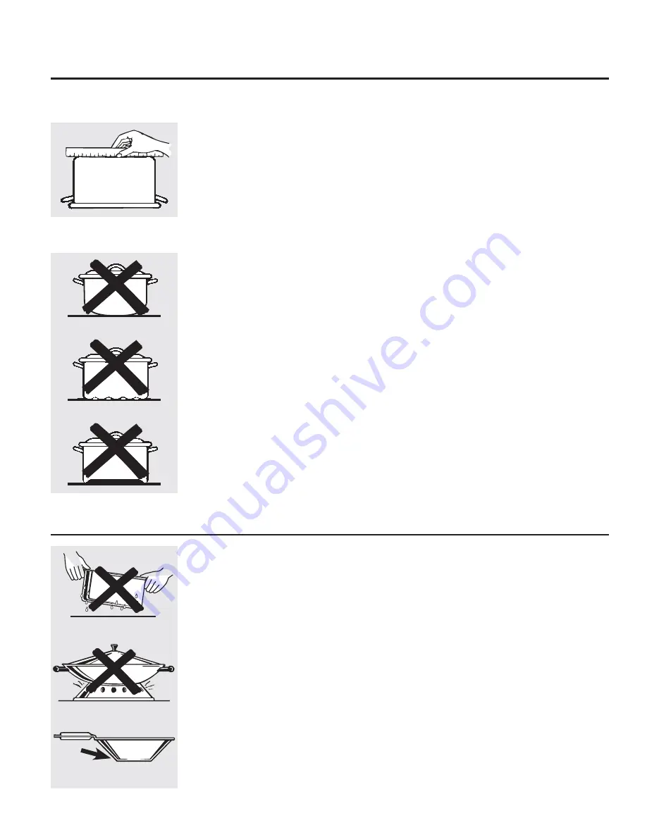 GE PHB925 - Profile 30 in. Induction Ran Owner'S Manual Download Page 53