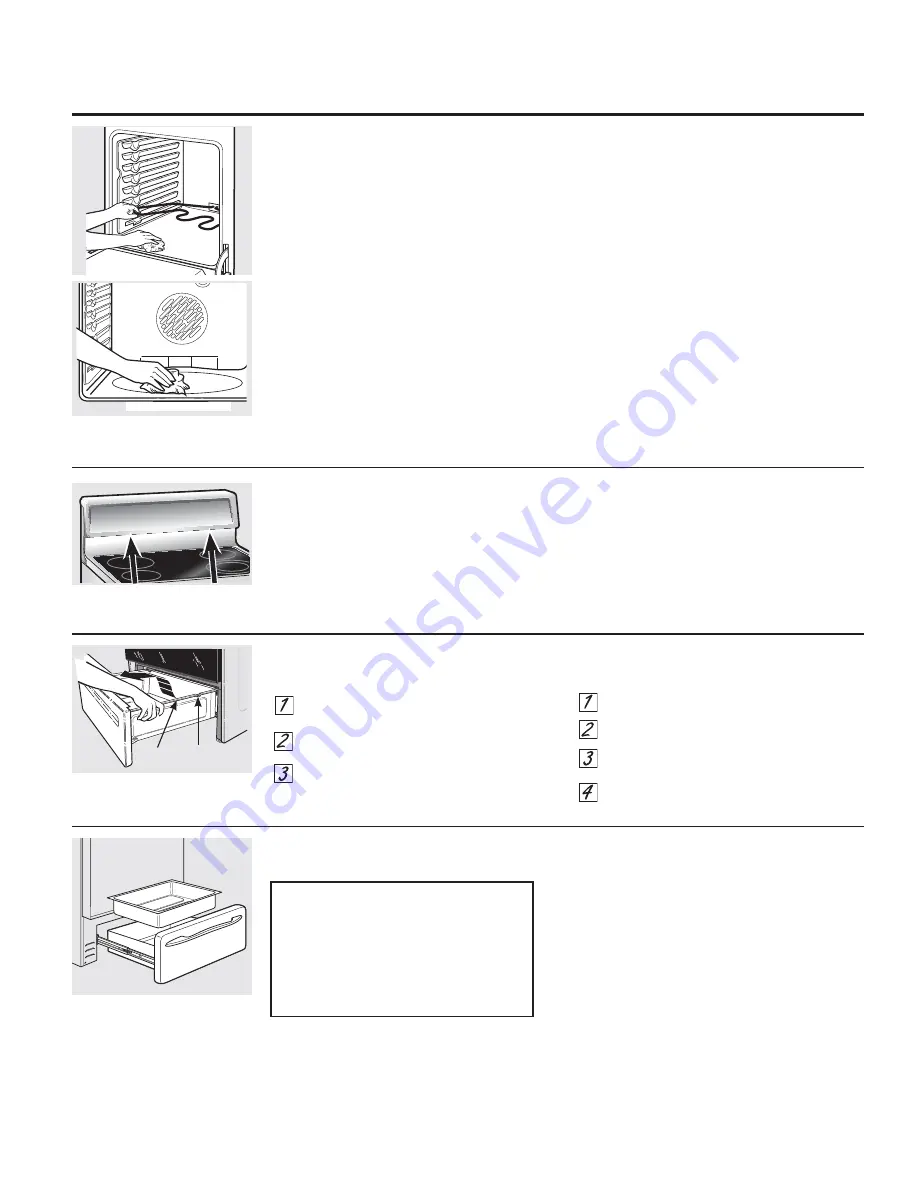 GE PHB925 - Profile 30 in. Induction Ran Owner'S Manual Download Page 77