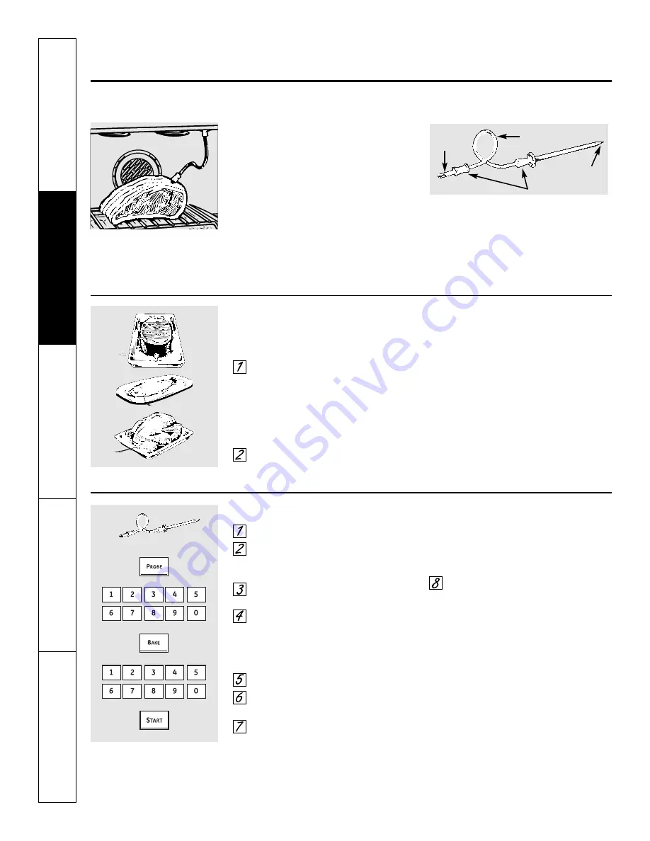 GE PK916BMBB - 27 Inch Single Electric Wall Oven Скачать руководство пользователя страница 10