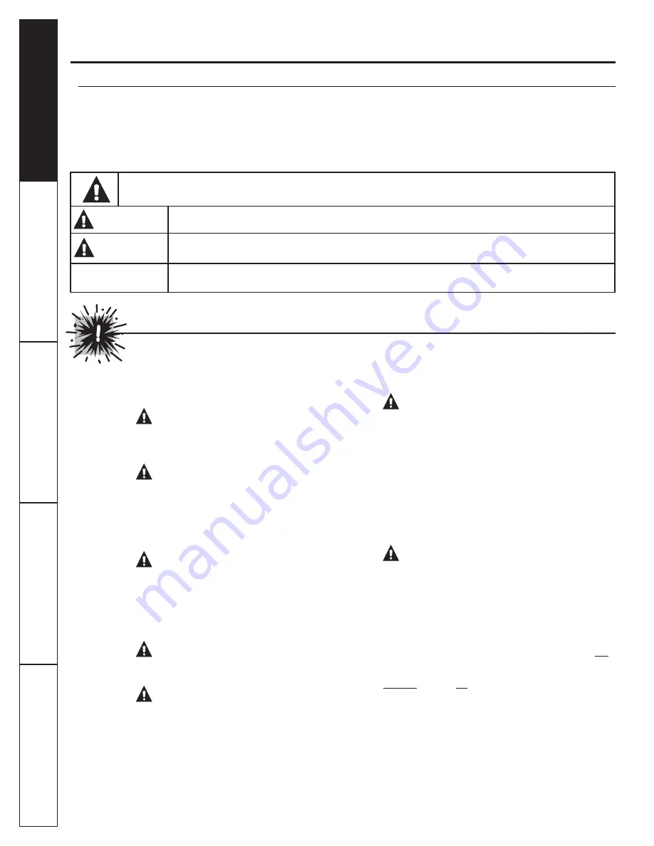 GE PNRQ20RBL Owners And Installation Manual Download Page 2