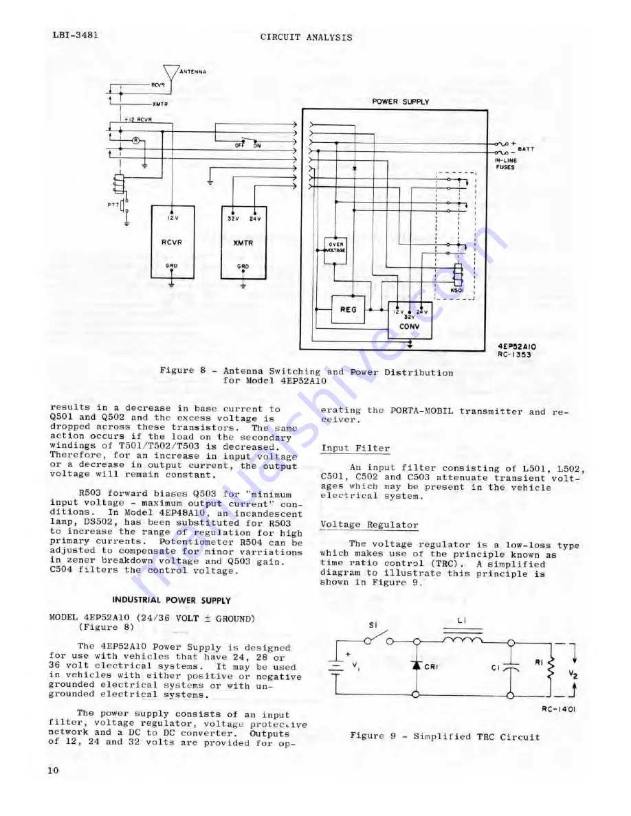 GE Porta Mobil LBI-3480H Maintenance Manual Download Page 19