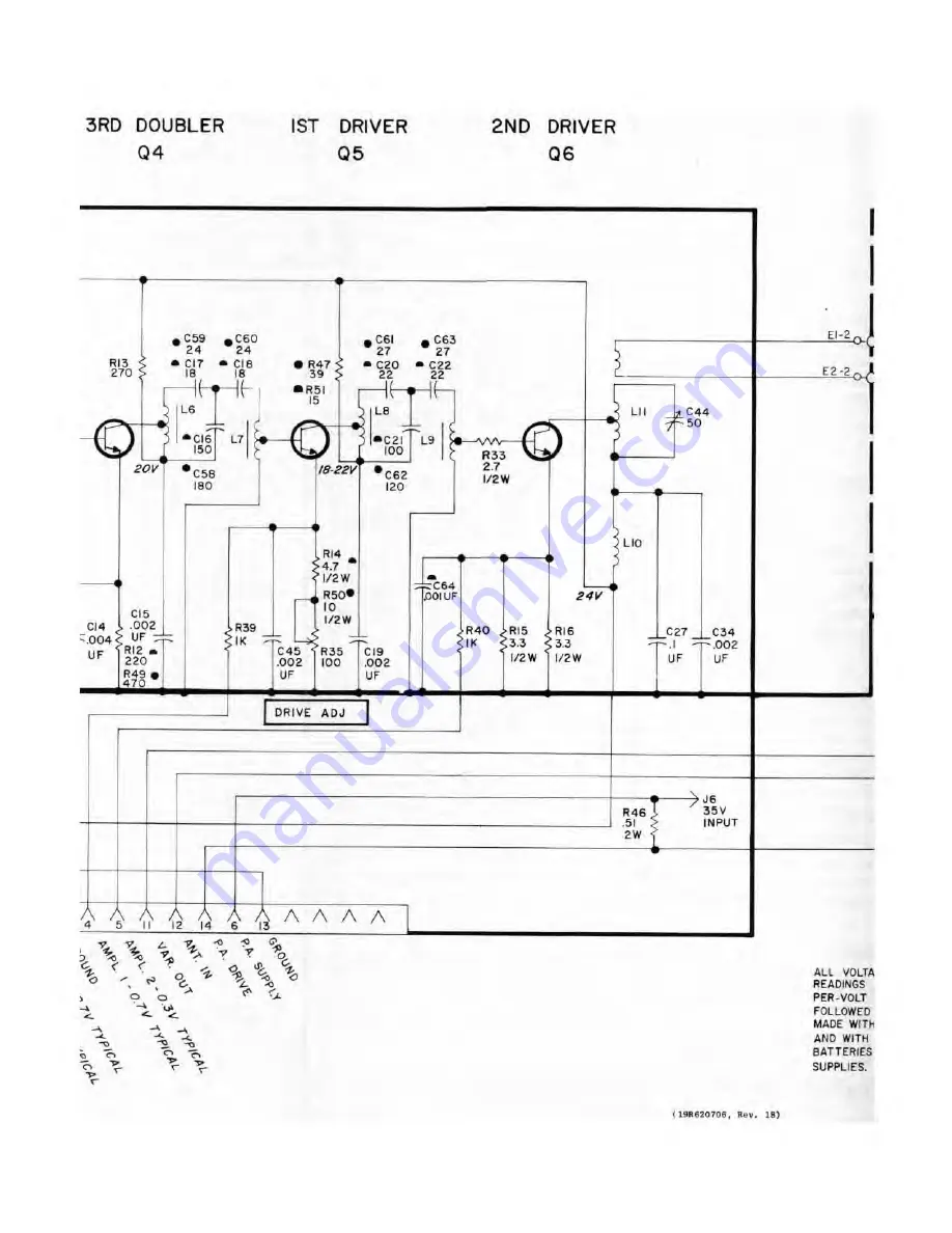 GE Porta Mobil LBI-3480H Maintenance Manual Download Page 42