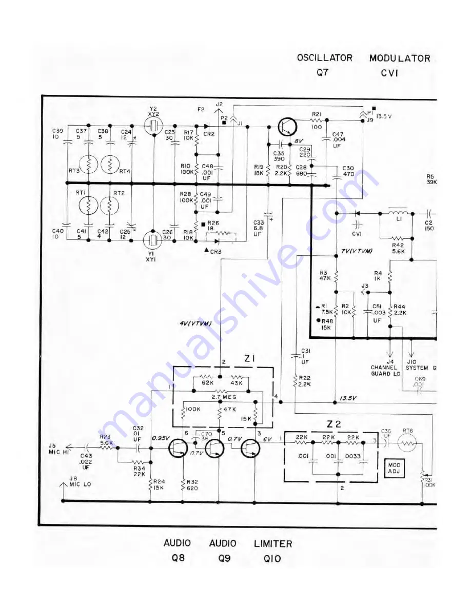 GE Porta Mobil LBI-3480H Скачать руководство пользователя страница 45