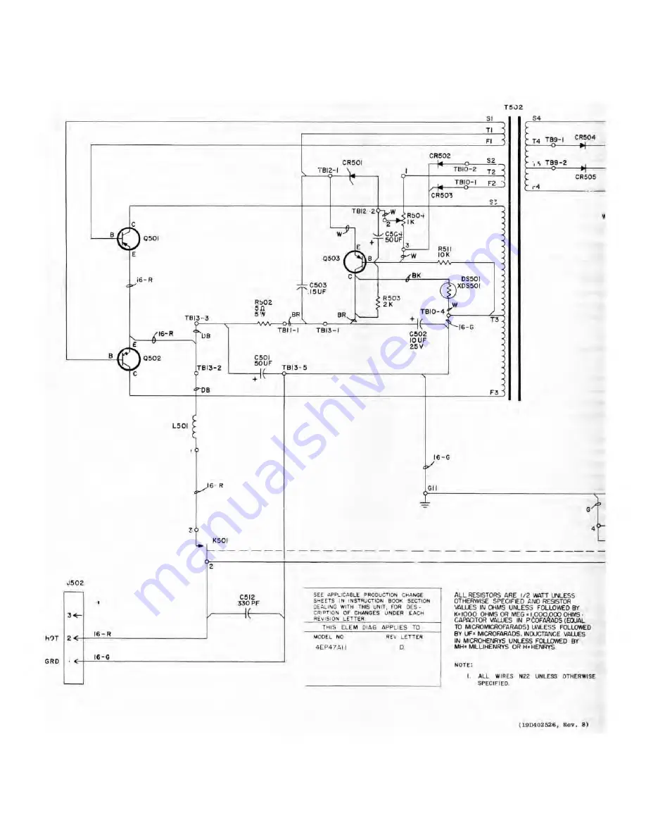 GE Porta Mobil LBI-3480H Maintenance Manual Download Page 97