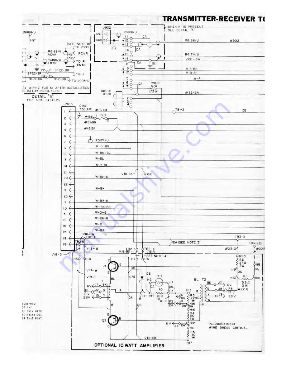 GE Porta Mobil LBI-3480H Скачать руководство пользователя страница 142