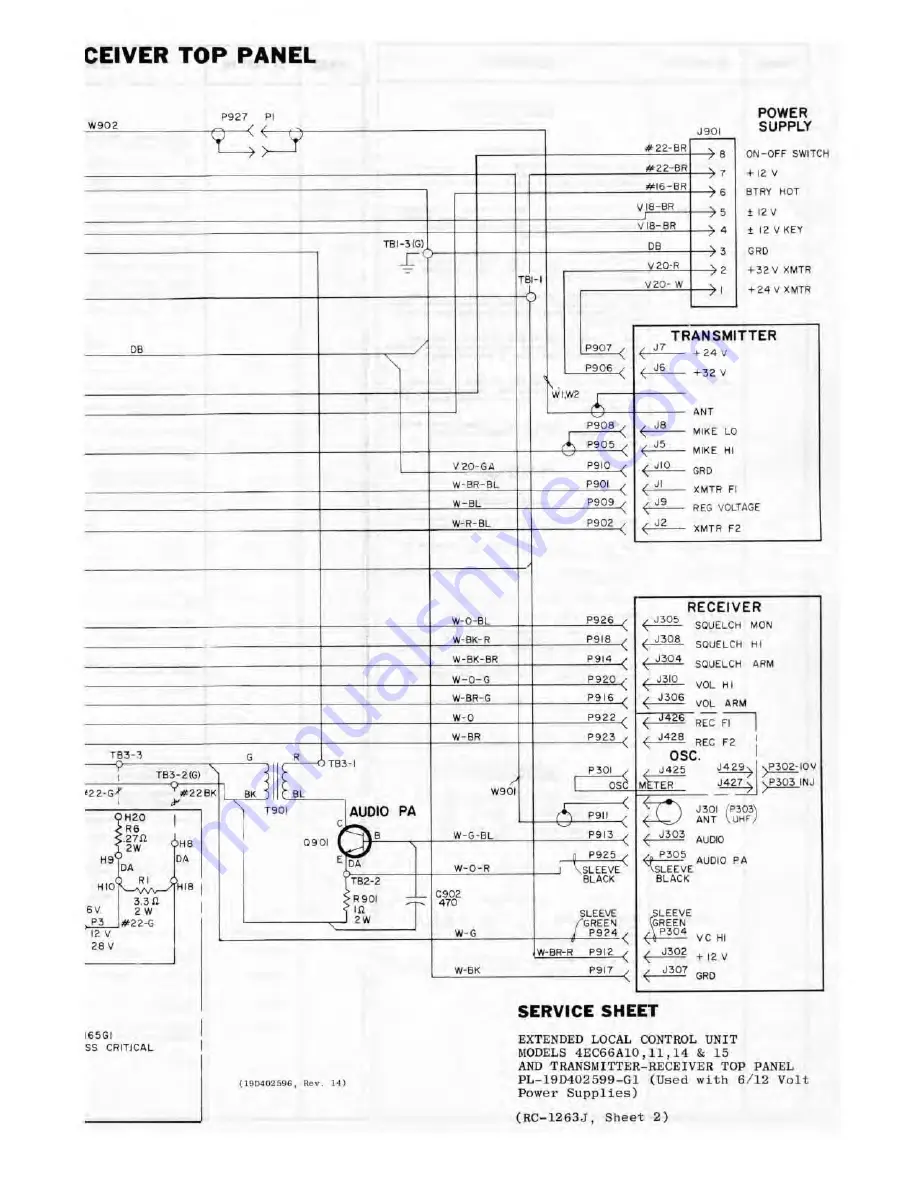 GE Porta Mobil LBI-3480H Скачать руководство пользователя страница 143