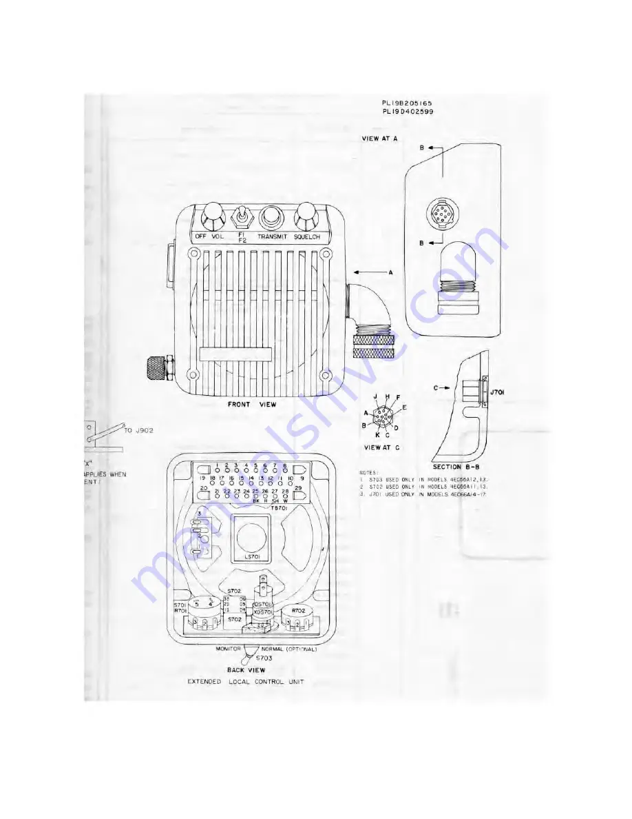 GE Porta Mobil LBI-3480H Maintenance Manual Download Page 149