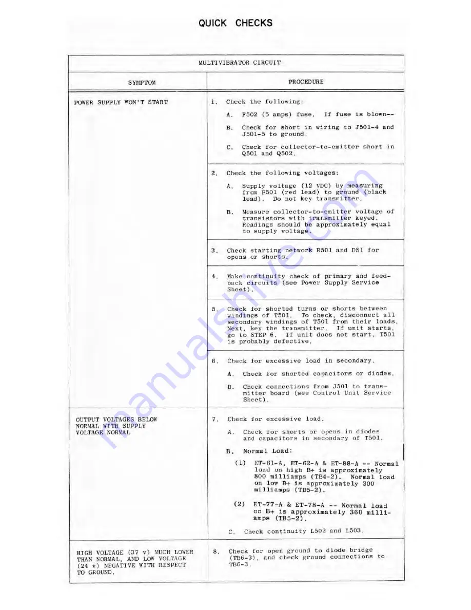 GE Porta Mobil LBI-3480H Maintenance Manual Download Page 174