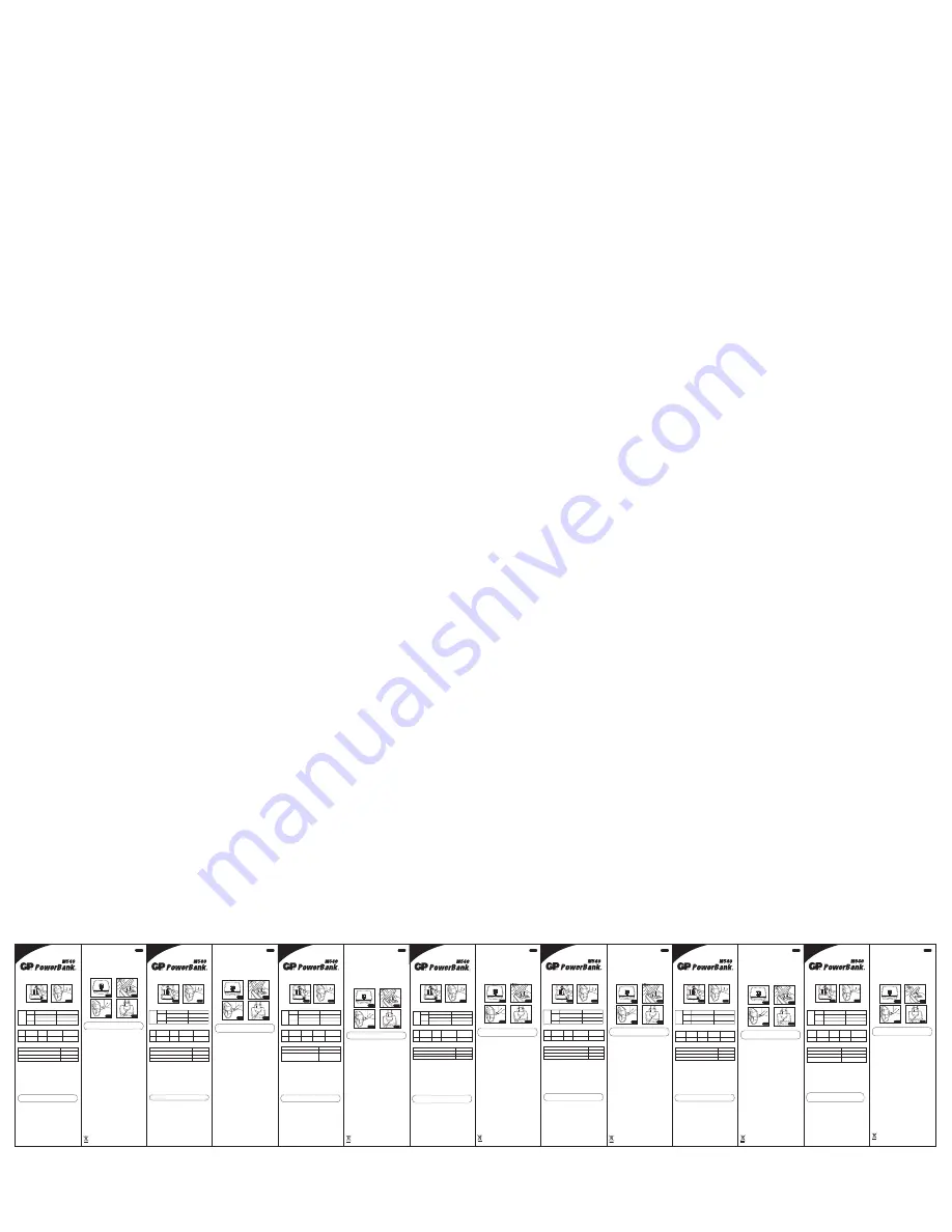 GE PowerBank M540 Manual Download Page 1