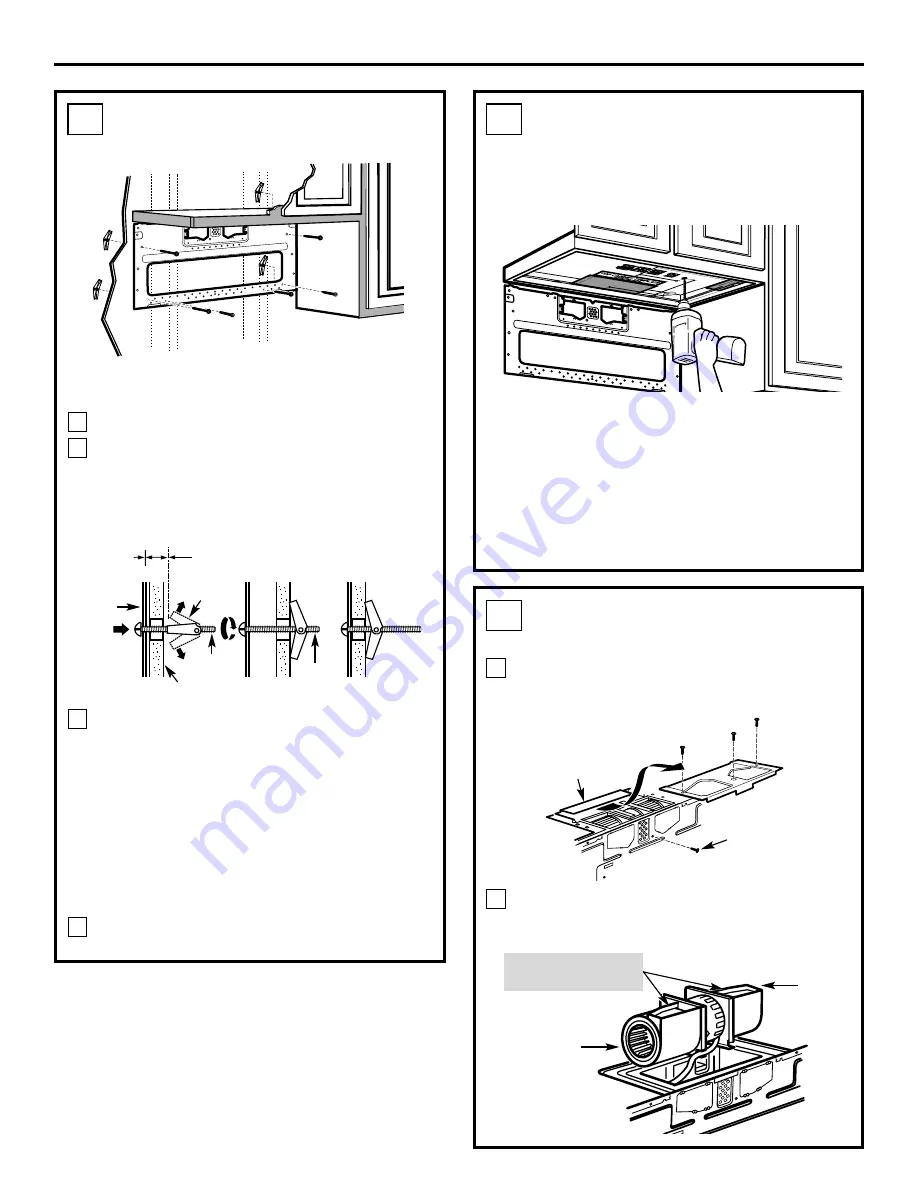 GE Profile Advantium SCA2001KSS Installation Instructions Manual Download Page 16