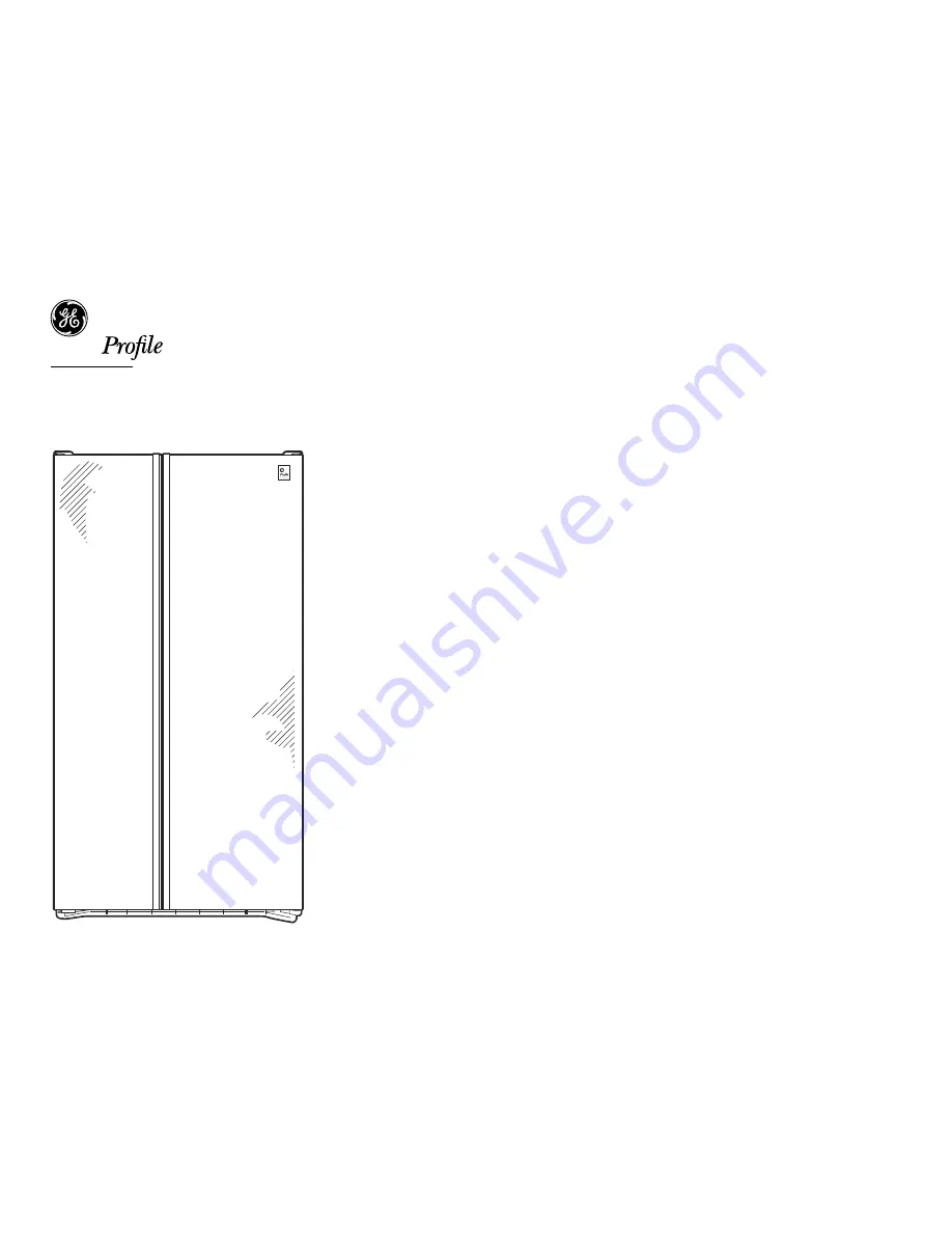 GE Profile CustomStyle PSI23SCRSV Скачать руководство пользователя страница 4