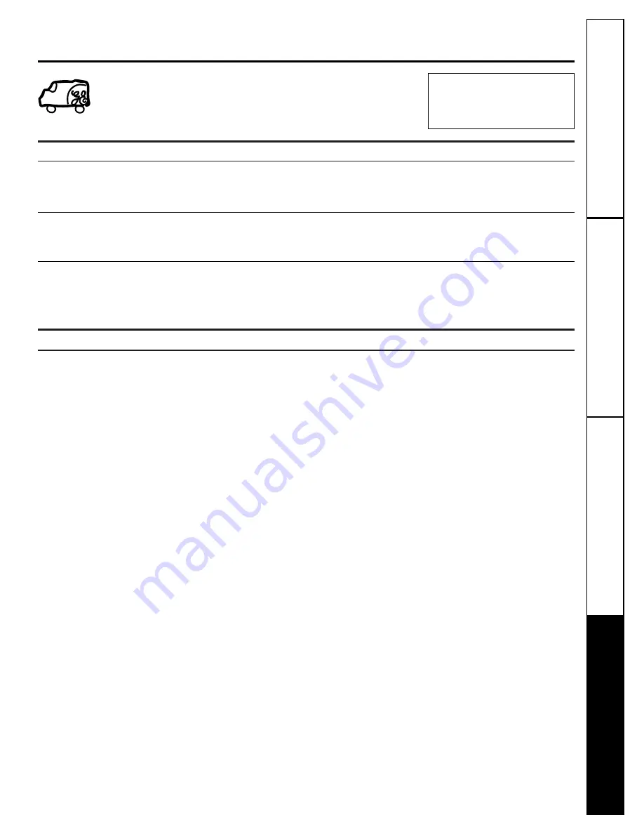 GE Profile DNSB514 Owner'S Manual Download Page 23