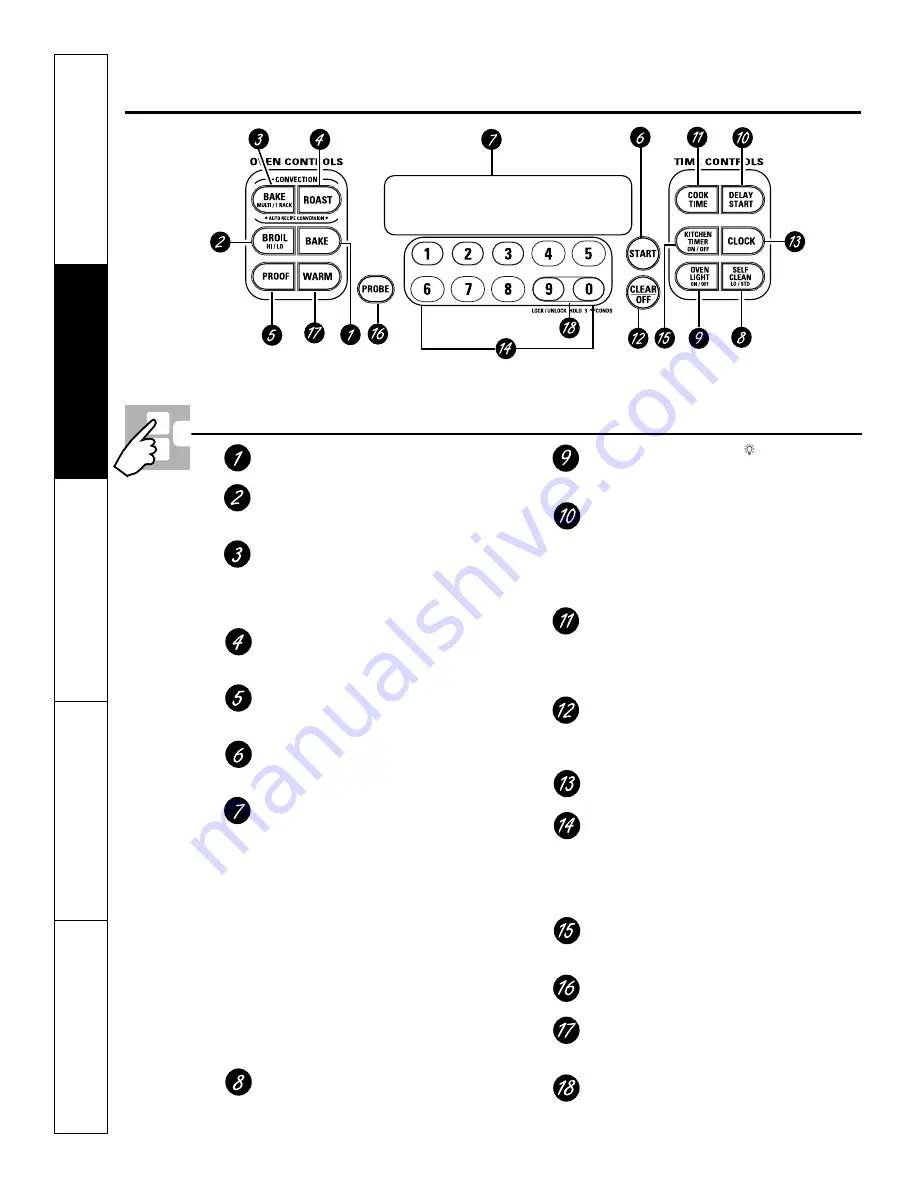 GE Profile J2S968 SERIES Скачать руководство пользователя страница 10