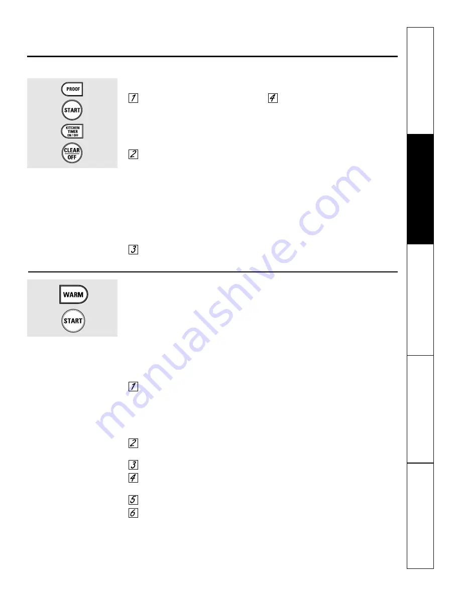 GE Profile J2S968 SERIES Скачать руководство пользователя страница 21