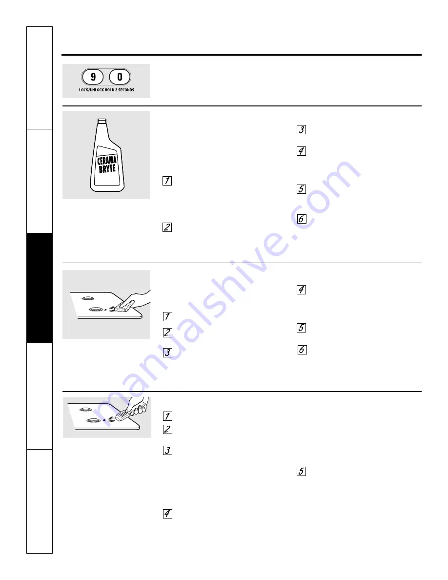 GE Profile J2S968 SERIES Скачать руководство пользователя страница 34