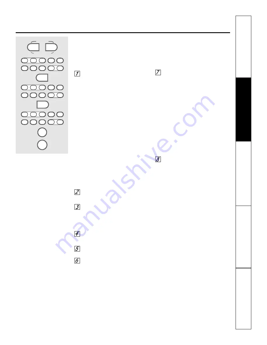 GE Profile J2S968 SERIES Скачать руководство пользователя страница 67