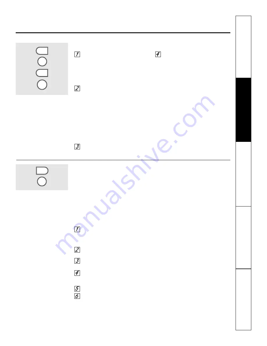 GE Profile J2S968 SERIES Скачать руководство пользователя страница 69