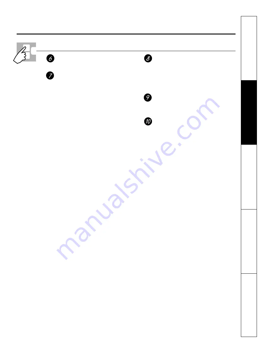 GE Profile JT930SHSS Owner'S Manual Download Page 11