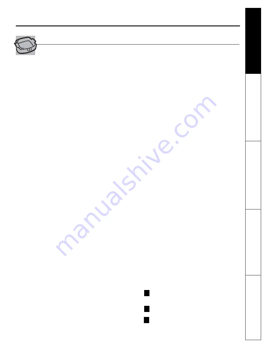 GE Profile JVM1790 Owner'S Manual Download Page 41