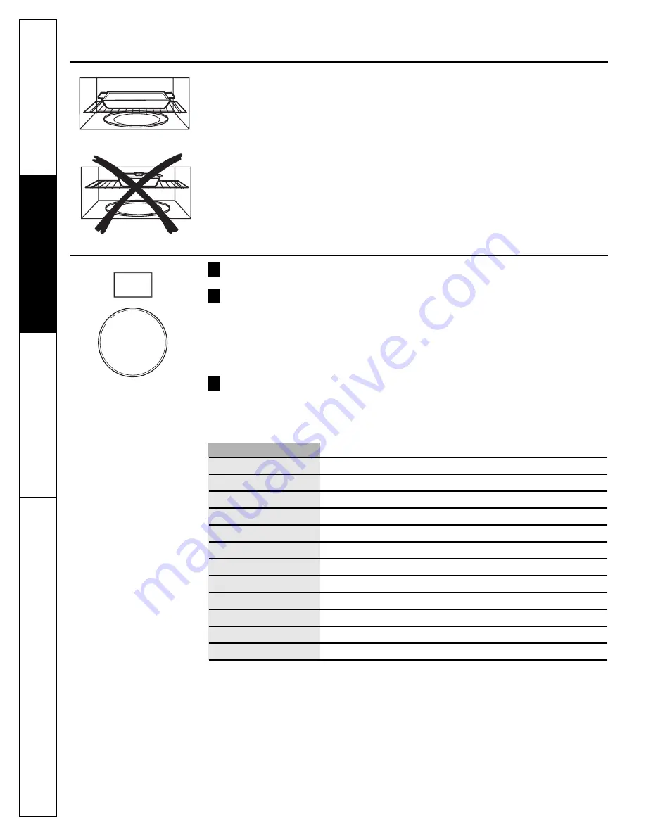 GE Profile JVM1790 Owner'S Manual Download Page 58