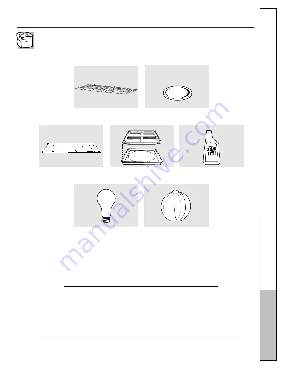 GE Profile P2B918DEM Owner'S Manual & Installation Instructions Download Page 57