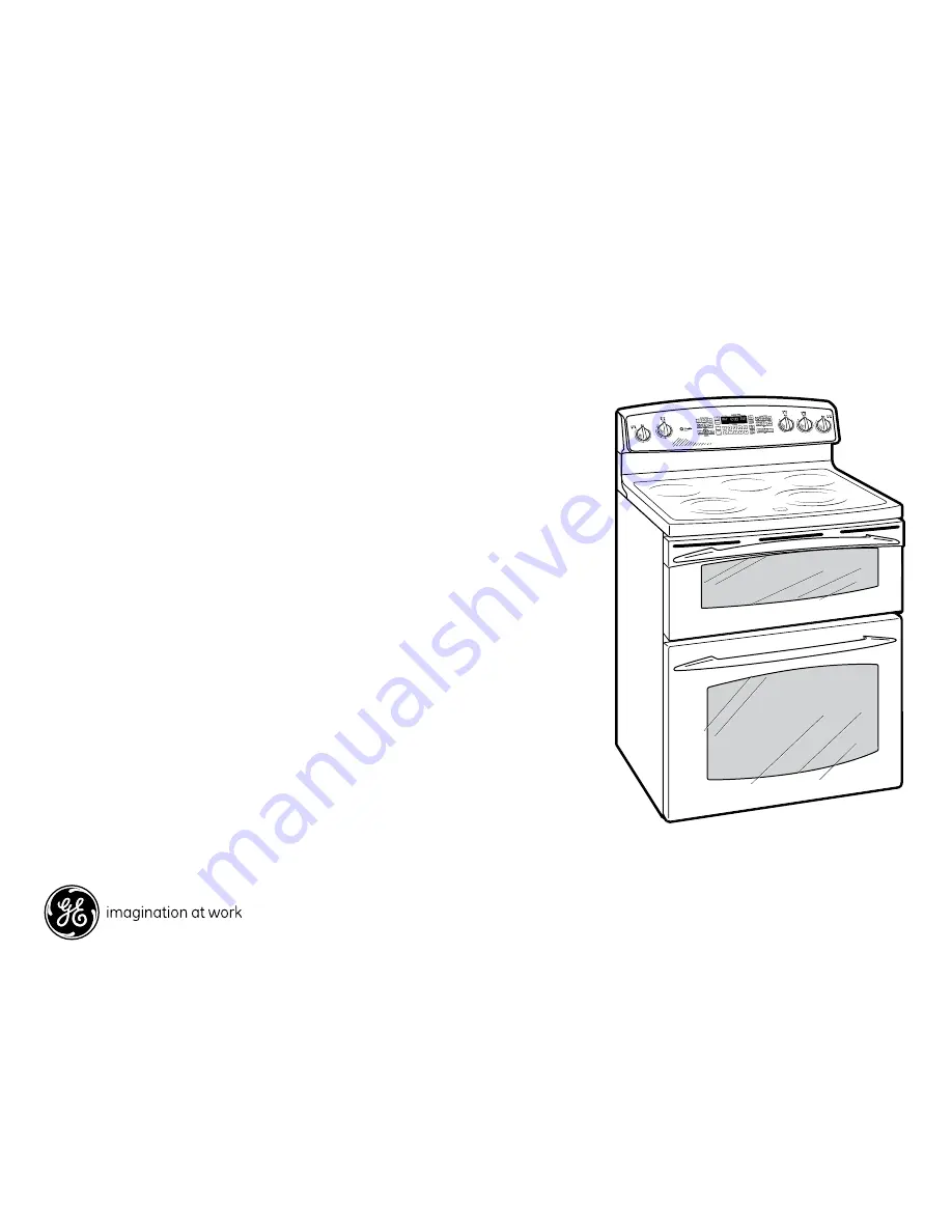 GE Profile PB970SM Dimensions And Installation Information Download Page 2