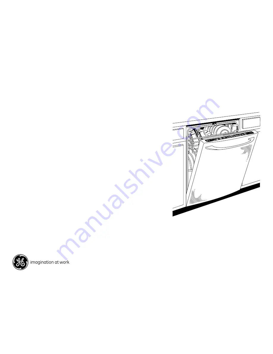 GE Profile PDW9800 Series Dimensions And Installation Information Download Page 2