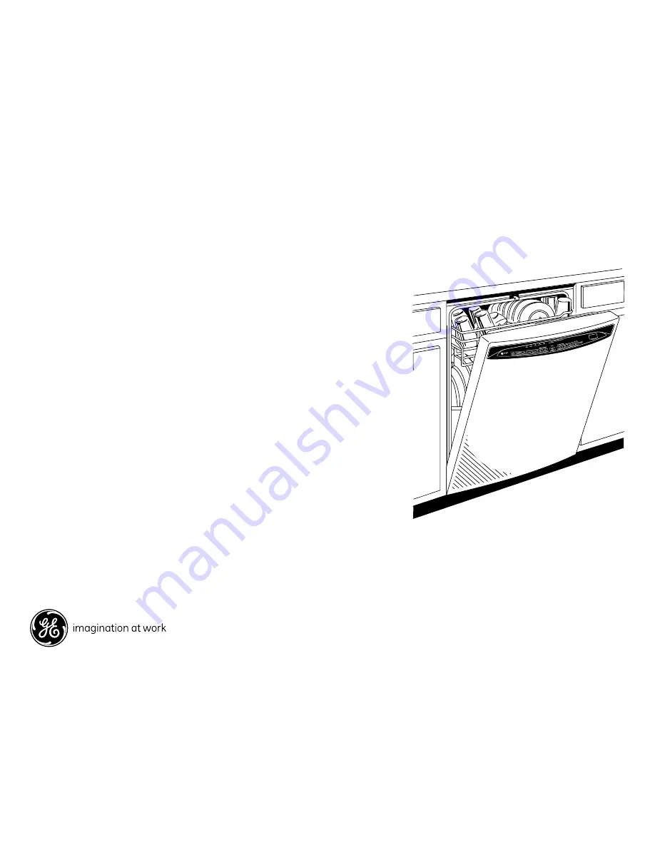 GE Profile PDWF500P Dimensions And Installation Information Download Page 2