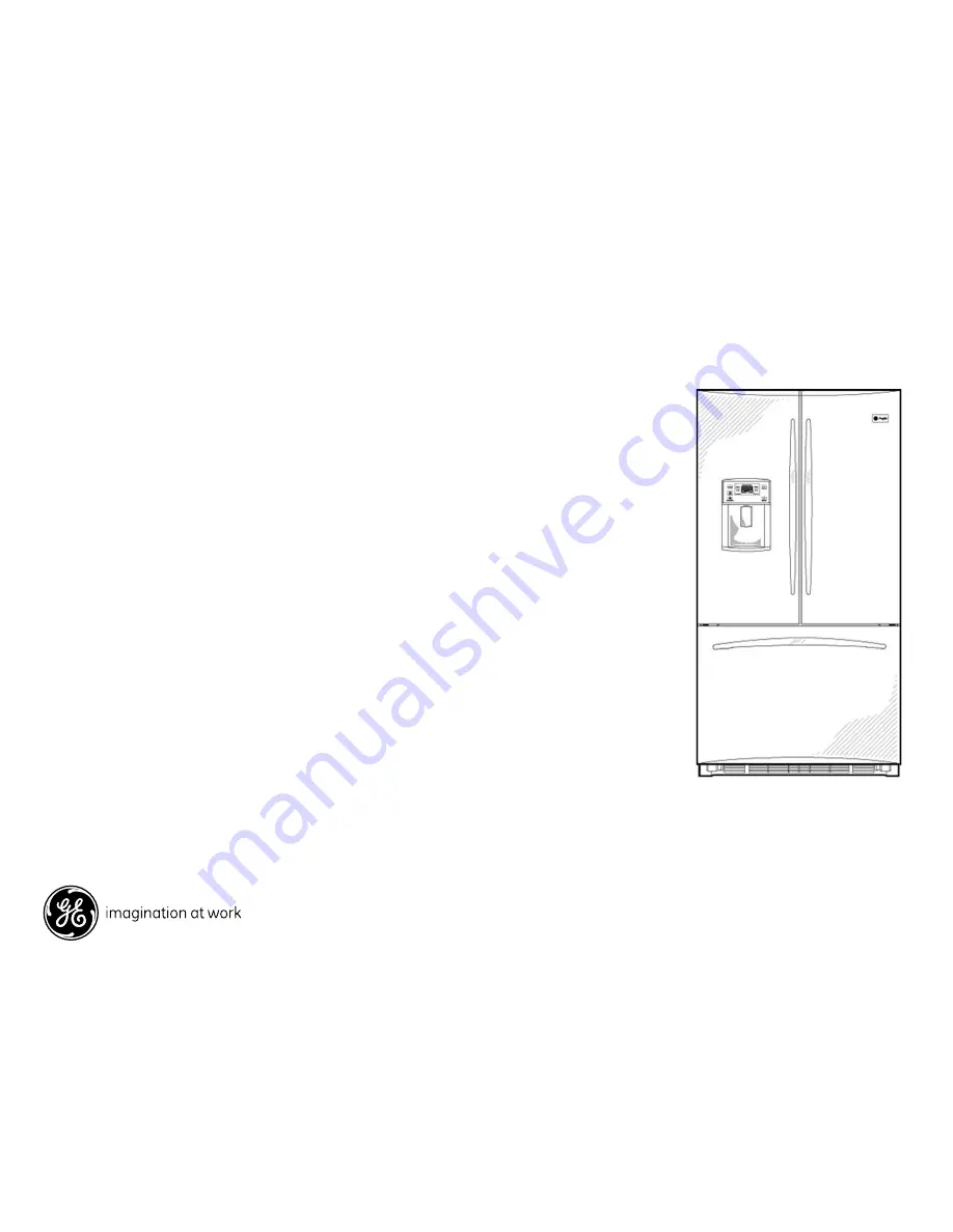 GE Profile PFSS2MJXSS Dimensions And Installation Information Download Page 2