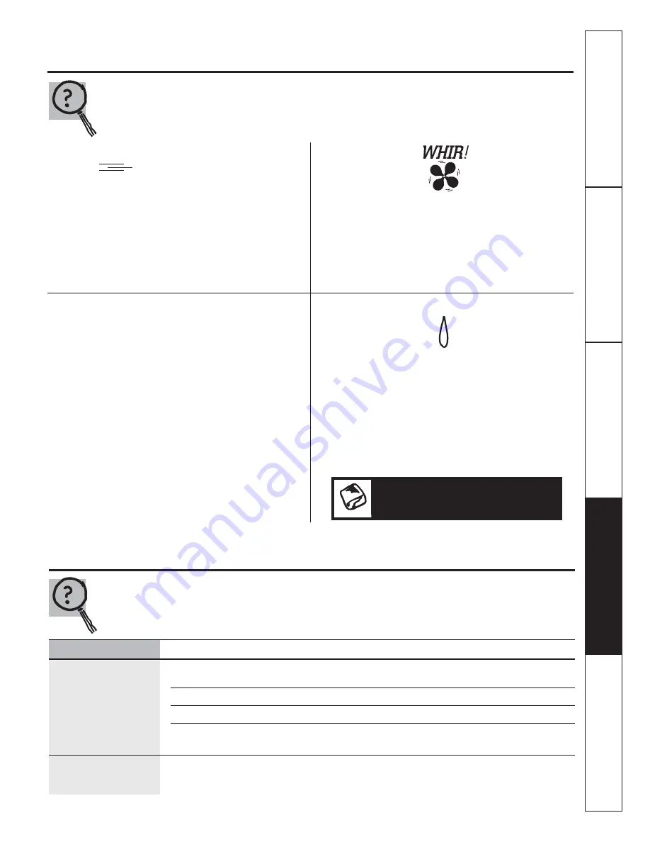 GE Profile PGCS1NFZSS Owner'S Manual And Installation Instructions Download Page 33