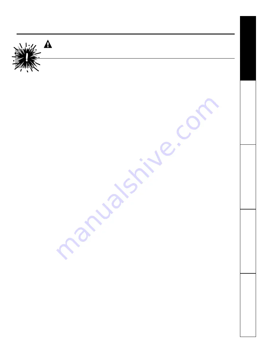 GE Profile PK916 Owner'S Manual Download Page 3