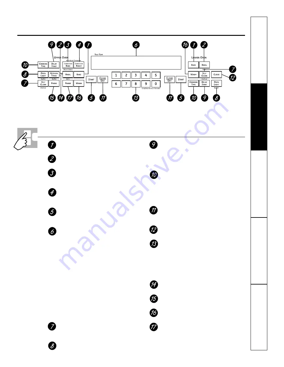 GE Profile PK916 Owner'S Manual Download Page 5