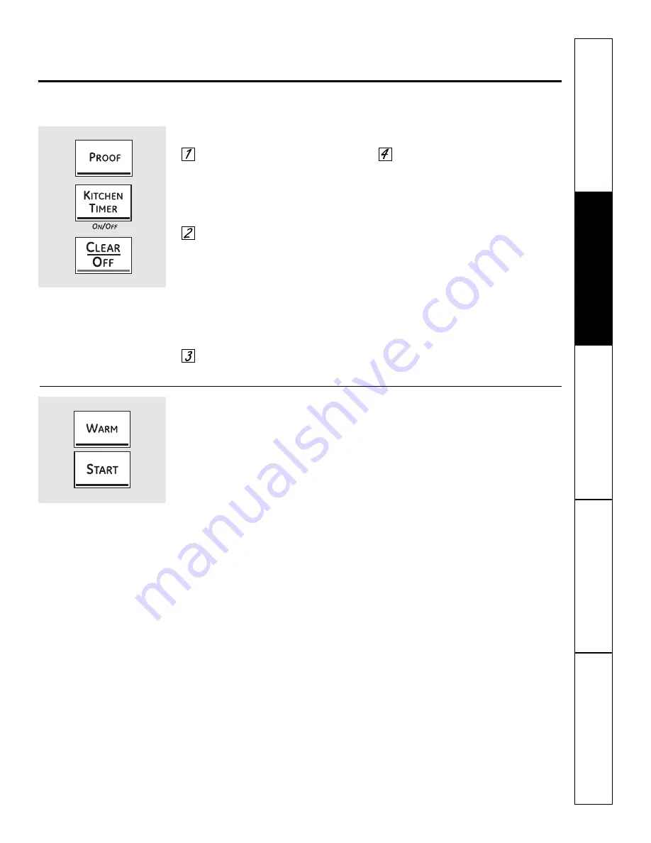 GE Profile PK916 Owner'S Manual Download Page 11