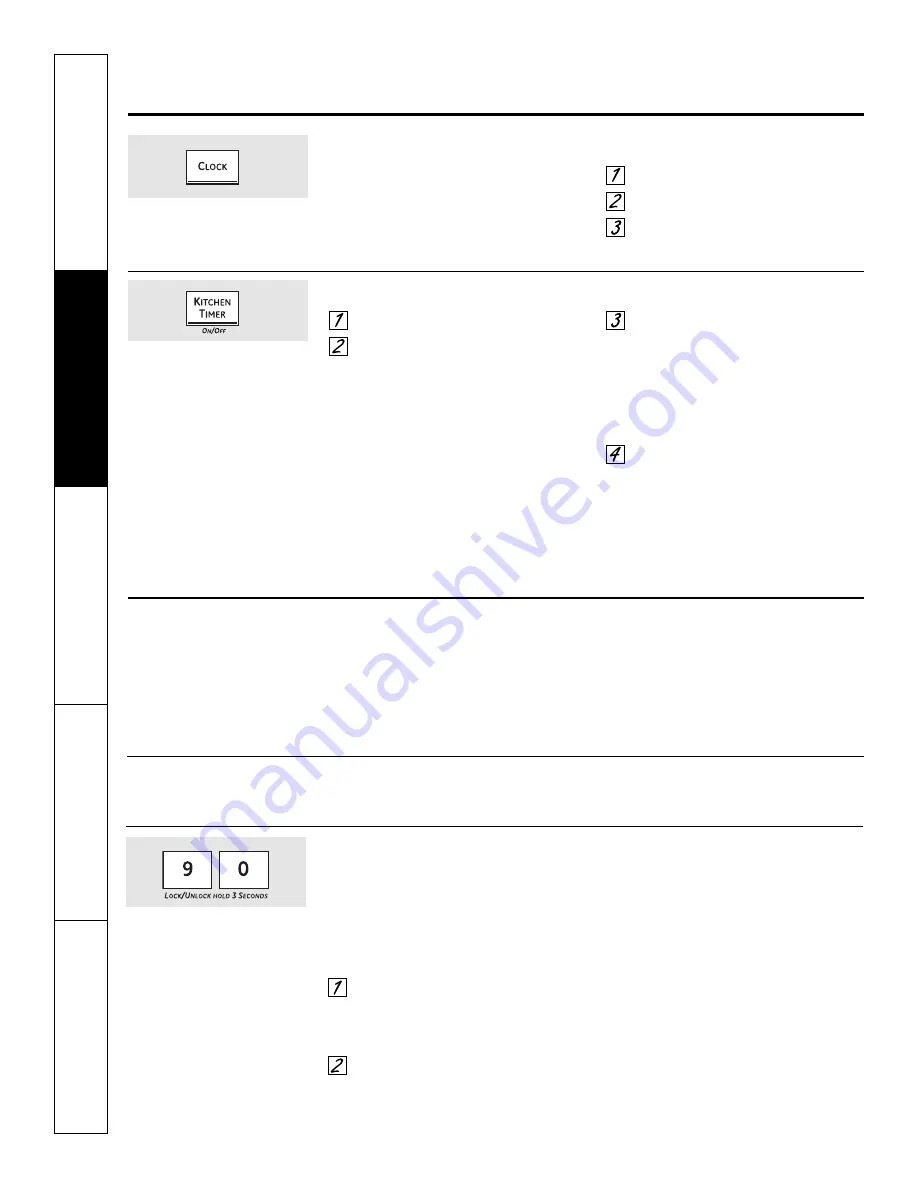 GE Profile PK916 Owner'S Manual Download Page 42