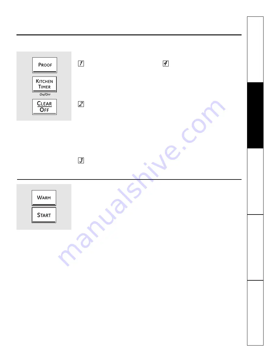 GE Profile PK916 Owner'S Manual Download Page 45