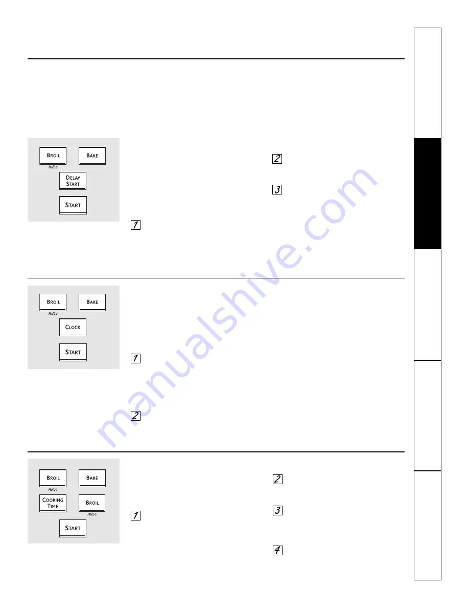 GE Profile PK916 Owner'S Manual Download Page 53