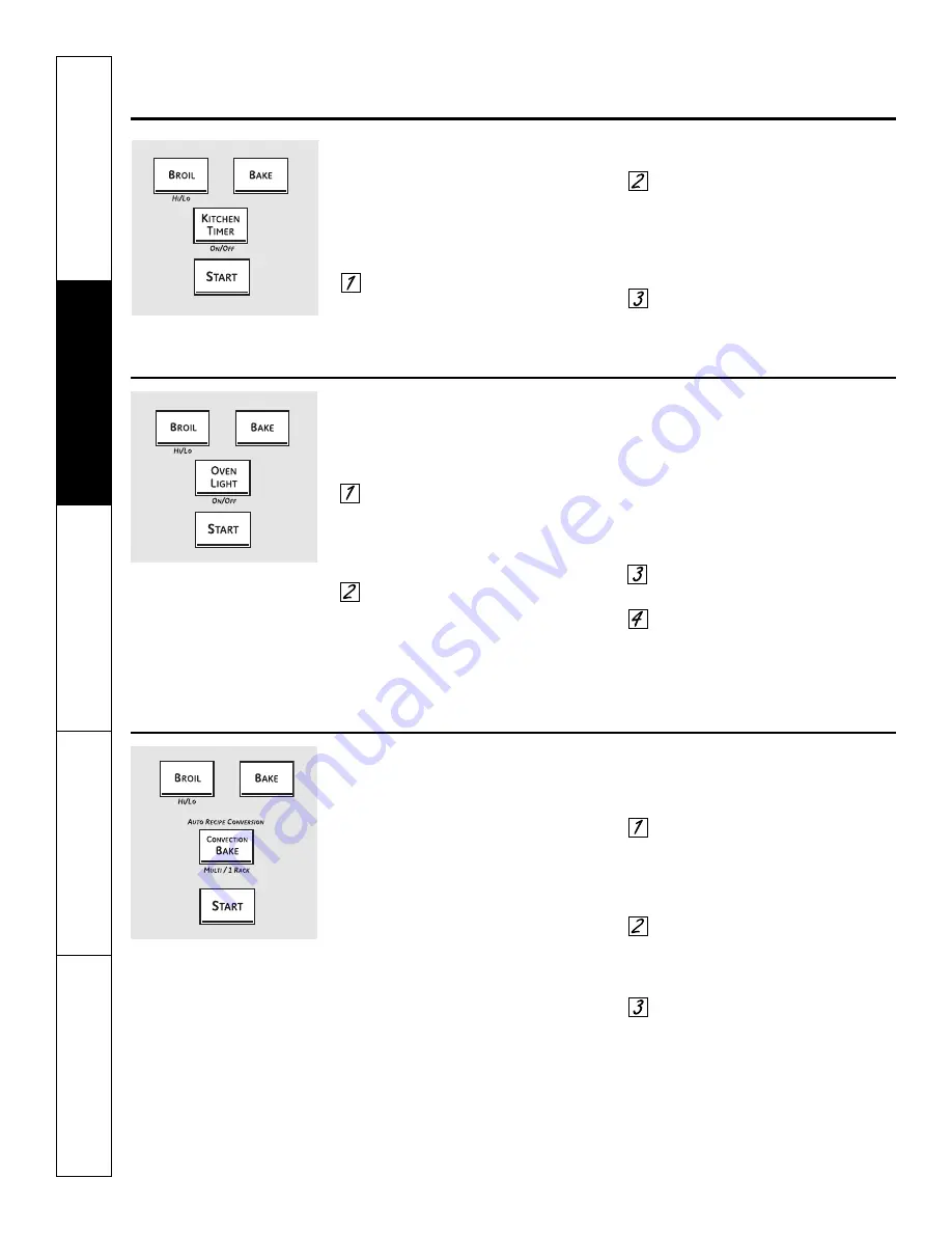 GE Profile PK916 Owner'S Manual Download Page 54