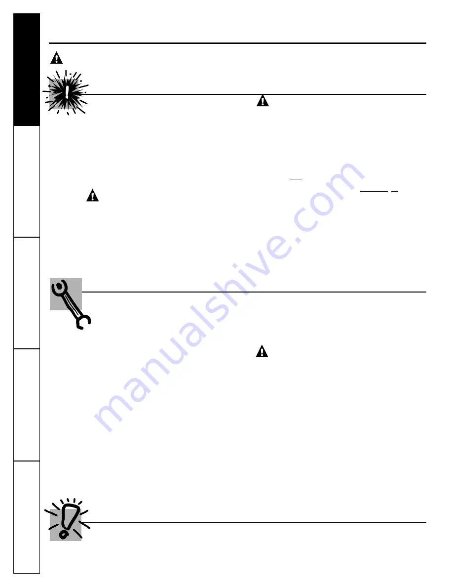 GE Profile PNRQ21LBN Owner'S Manual And Installation Download Page 56