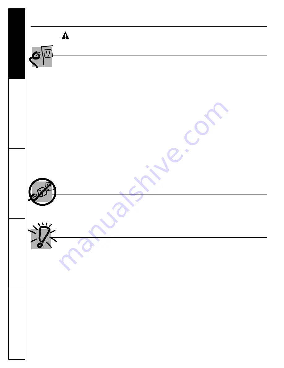 GE Profile PSB42LSRBV Owner'S Manual And Installation Instructions Download Page 4