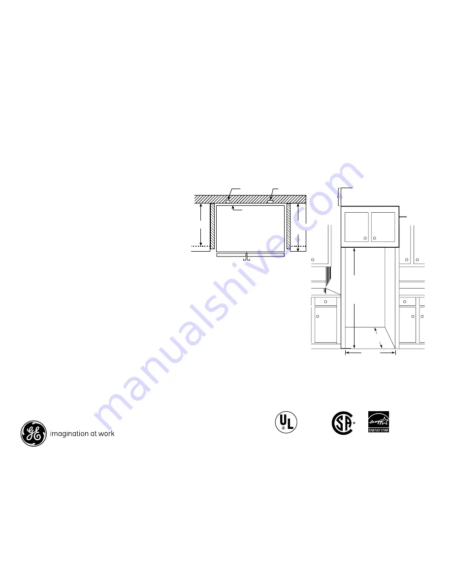 GE Profile PSH25PGW Datasheet Download Page 2