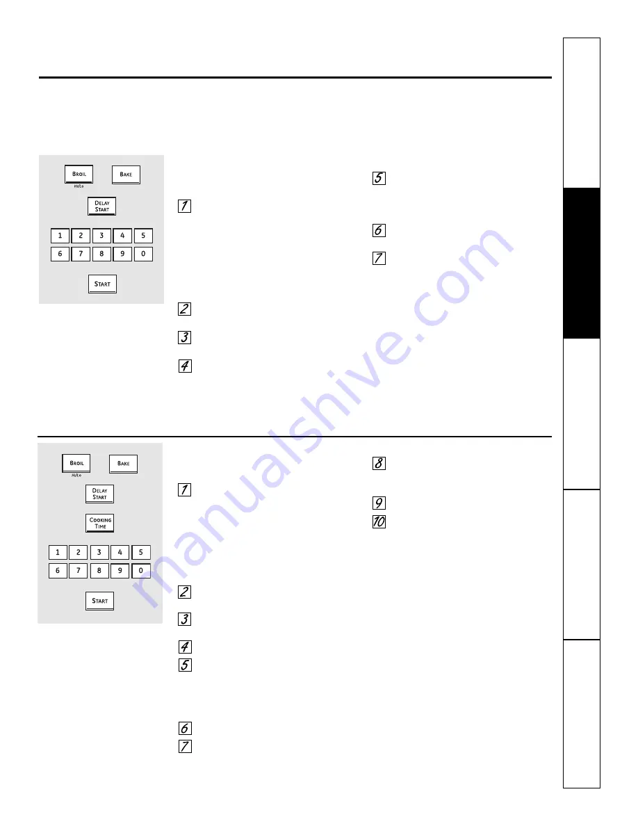 GE Profile PT970SMSS Owner'S Manual Download Page 39