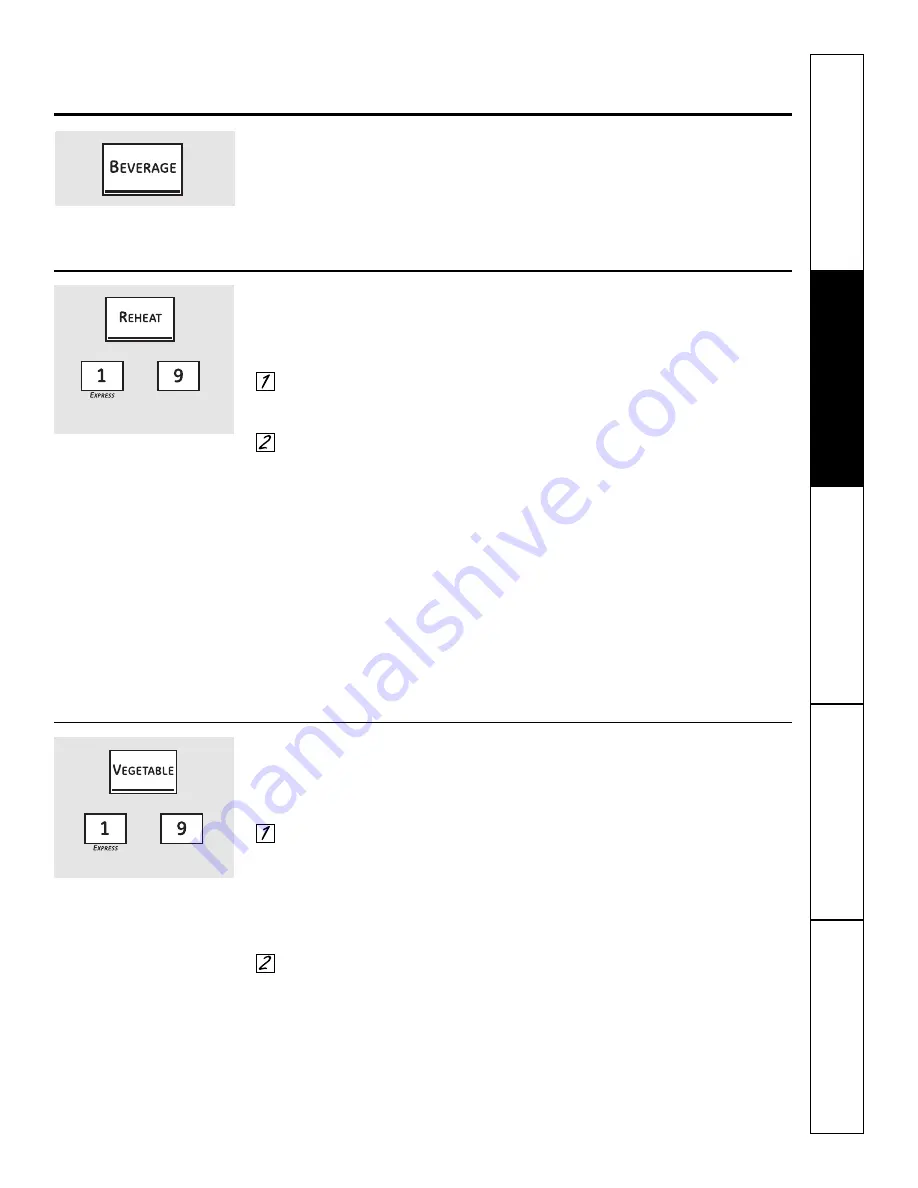 GE Profile PT970SMSS Owner'S Manual Download Page 69