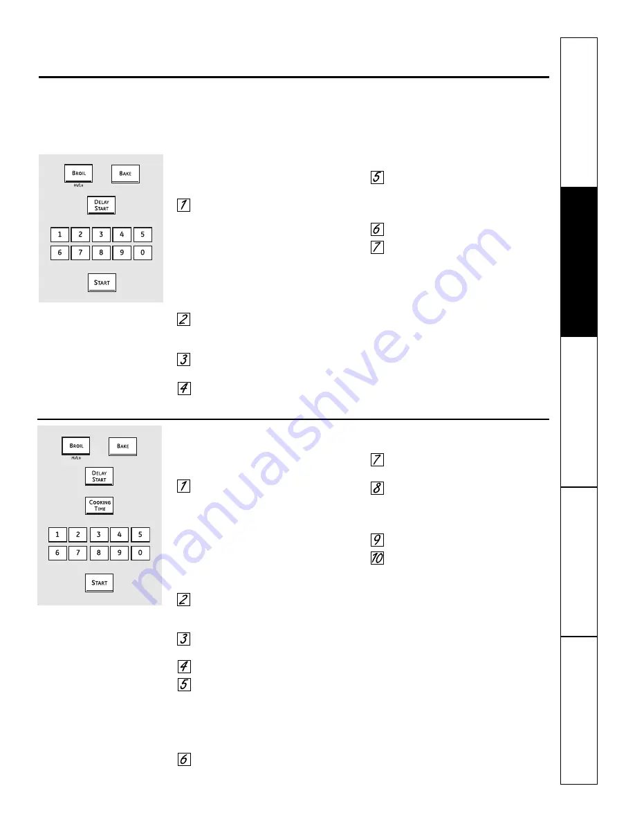 GE Profile PT970SMSS Owner'S Manual Download Page 91