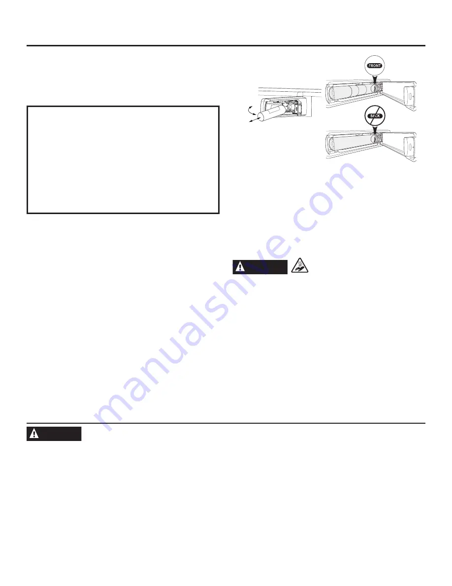 GE Profile Series Owner'S Manual And Installation Instructions Download Page 115