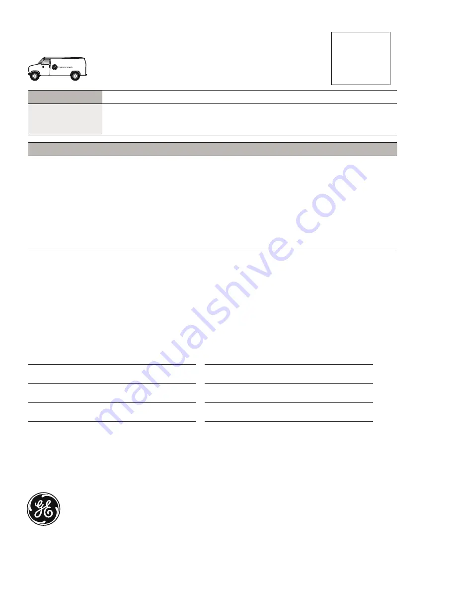 GE Profile Series Owner'S Manual And Installation Instructions Download Page 148