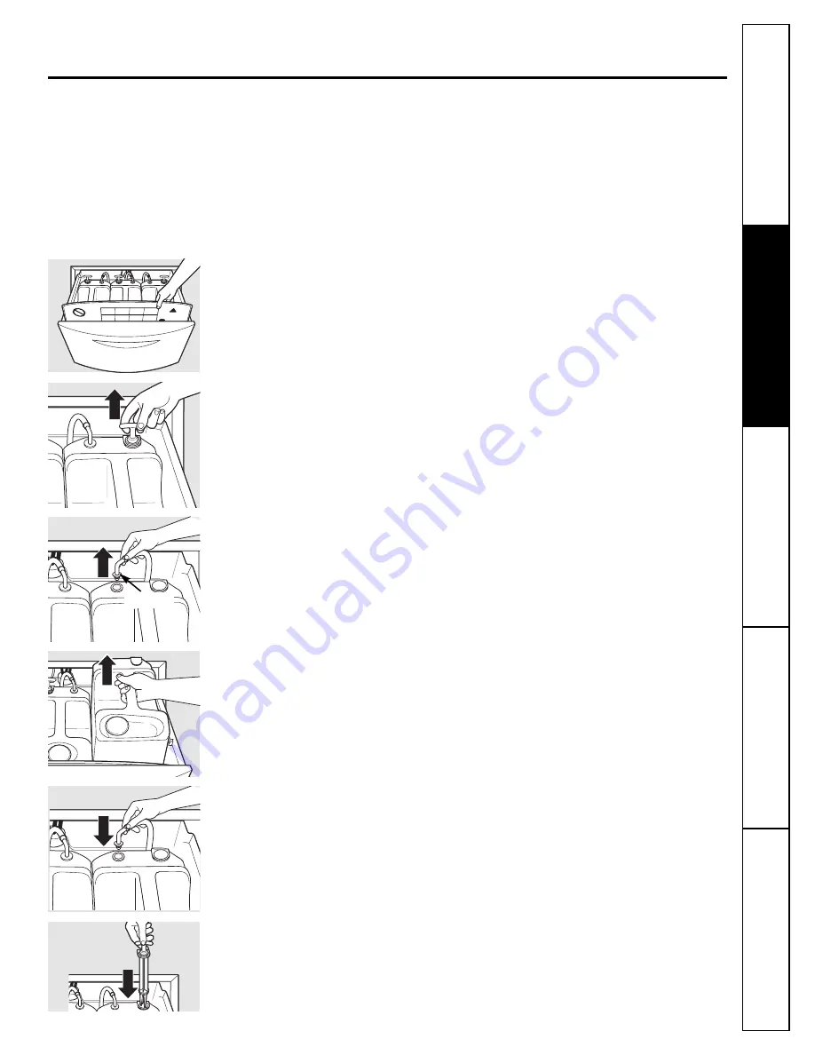 GE Profile SmartDispense SPBD880 Owners And Installation Manual Download Page 35