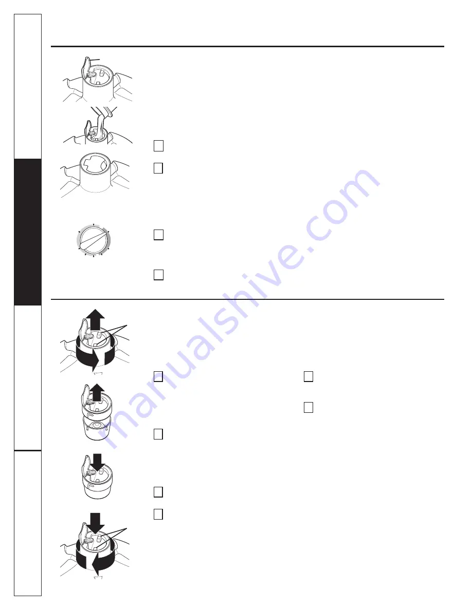 GE Profile WBB4500G0WW Owner'S Manual Download Page 18