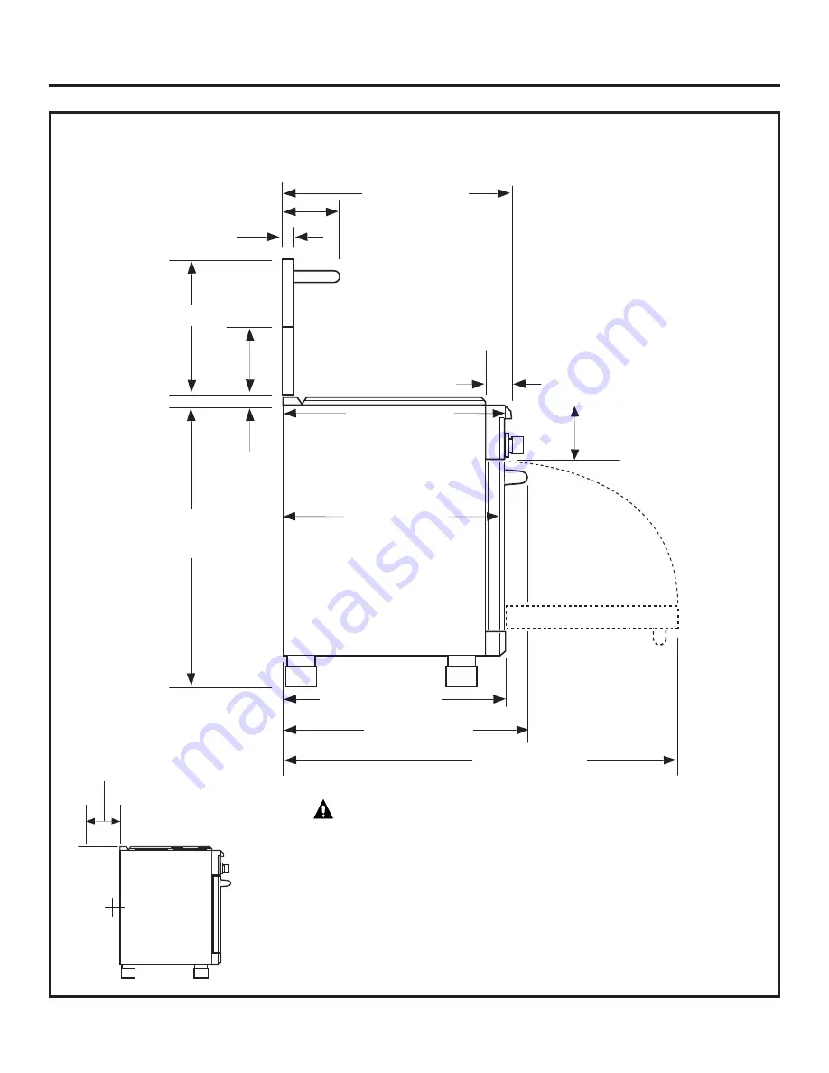 GE Range Installation Instructions Manual Download Page 51